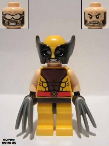 lego 2014 mini figurine sh118 Wolverine  