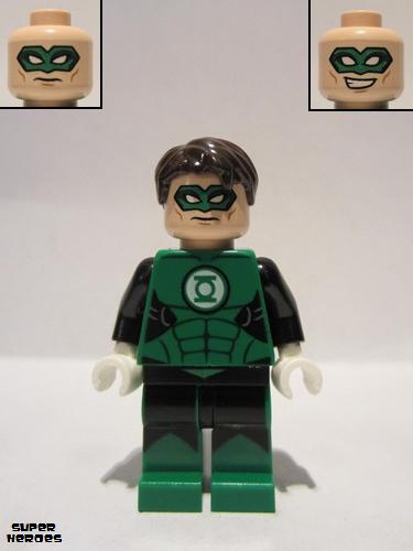 lego 2015 mini figurine sh145 Green Lantern White Hands 