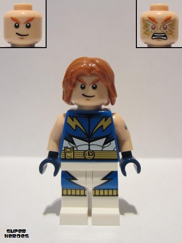 lego 2015 mini figurine sh211 Lightning Lad  