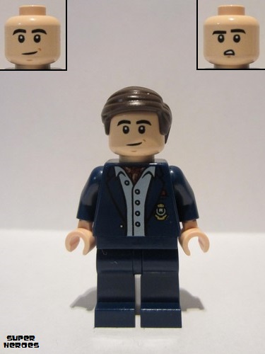 lego 2016 mini figurine sh0235 Bruce Wayne Ascot and Button Down Shirt 