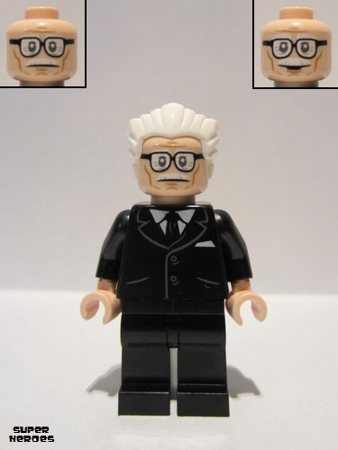 lego 2016 mini figurine sh0237 Alfred Pennyworth Classic TV Series 