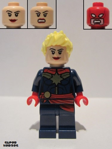 lego 2016 mini figurine sh226 Captain Marvel  