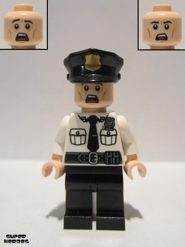 lego 2017 mini figurine sh0331 Security Guard  