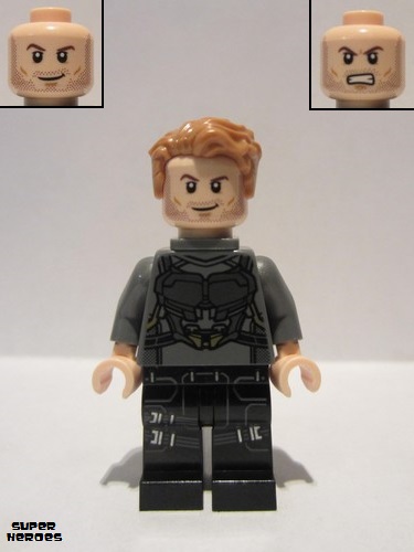 lego 2017 mini figurine sh0385 Star-Lord With Armor and Neckbrace 