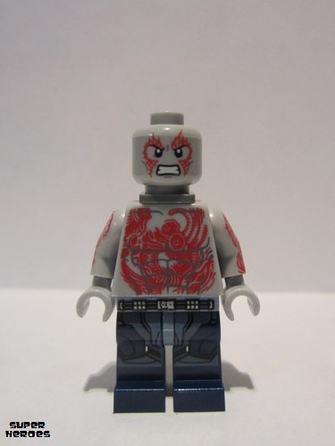 lego 2017 mini figurine sh0387 Drax Angry Face 