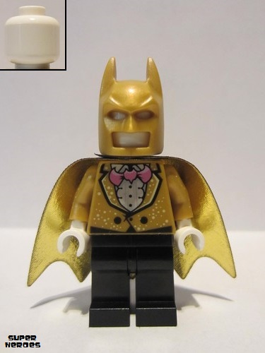 lego 2017 mini figurine sh310 Batman Gold Crooner Costume 