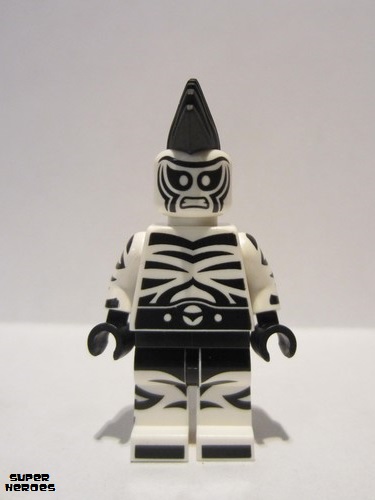 lego 2017 mini figurine sh323 Zebra-Man  