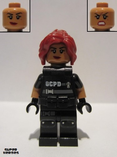 lego 2017 mini figurine sh328 Barbara Gordon SWAT Vest 