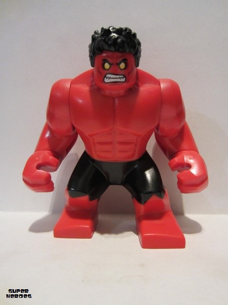 lego 2017 mini figurine sh370 Red Hulk