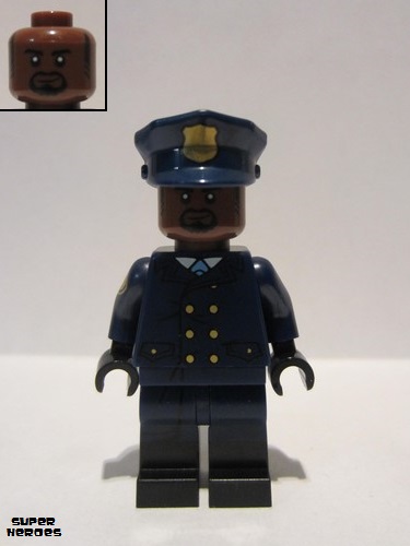 lego 2017 mini figurine sh400 GCPD Officer 1  