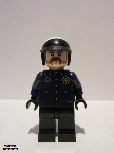 lego 2017 mini figurine sh401 GCPD Officer 2  