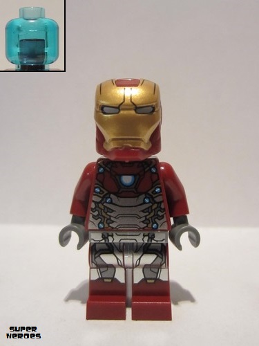 lego 2017 mini figurine sh405 Iron Man Mark 47 Armor  