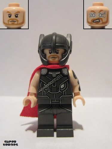 lego 2017 mini figurine sh409 Thor Red Cape, Helmet 