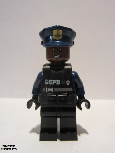 lego 2017 mini figurine sh417 GCPD Male Officer  