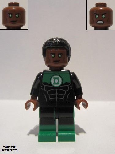 lego 2017 mini figurine sh428 Green Lantern John Stewart 