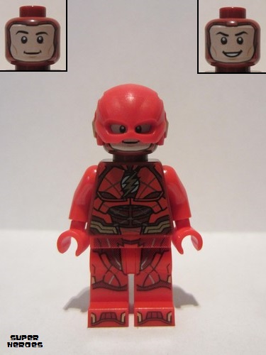 lego 2017 mini figurine sh438 The Flash Detailed Print 