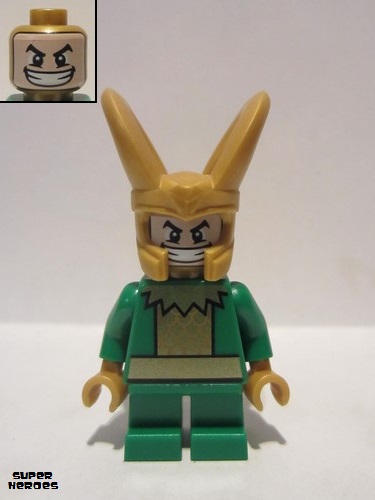 lego 2018 mini figurine sh486 Loki