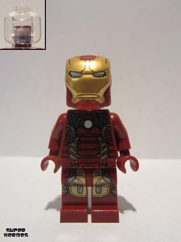 lego 2018 mini figurine sh498 Iron Man Mark 43 Armor  