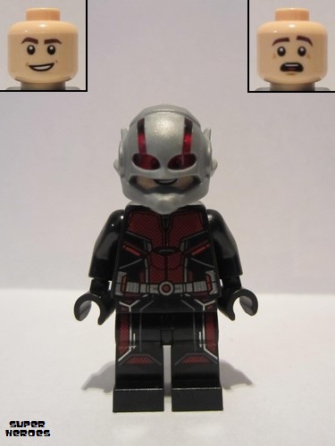 lego 2018 mini figurine sh516 Ant-Man Scott Lang, Upgraded Suit 