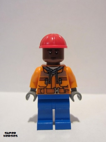 lego 2018 mini figurine sh547 Dock Worker  