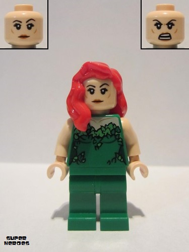 lego 2019 mini figurine sh550 Poison Ivy Green Outfit 
