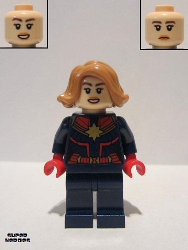 lego 2019 mini figurine sh555 Captain Marvel  