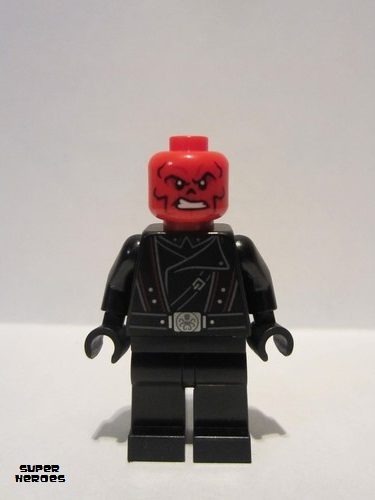 lego 2020 mini figurine sh0652 Red Skull  Black Belt