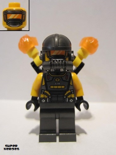 lego 2020 mini figurine sh627 AIM Agent Jet Pack 