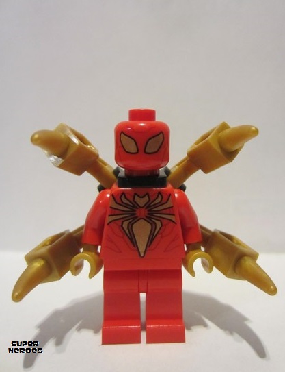 lego 2021 mini figurine sh692 Spider-Man Iron Spider Armor 