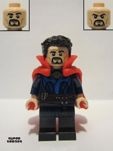 lego 2022 mini figurine sh0802 Doctor Strange Plastic Cape, Brooch 