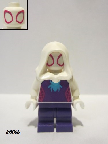 lego 2022 mini figurine sh794 Ghost Spider Medium Legs 