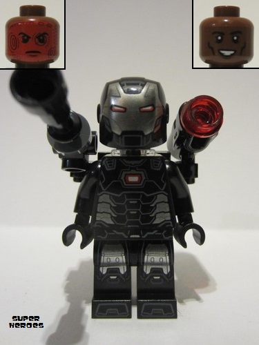 lego 2022 mini figurine sh820 War Machine With Rifle and Shooter 