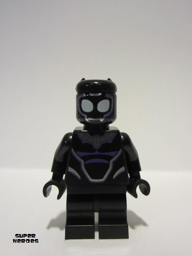 lego 2023 mini figurine sh0865 Black Panther Medium Legs 