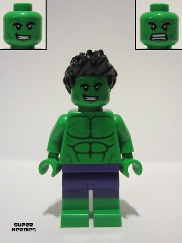 lego 2023 mini figurine sh857 Hulk Smile/Angry 