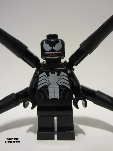 lego 2023 mini figurine sh895 Venom Teeth Parted, 4 Back Appendages Large 