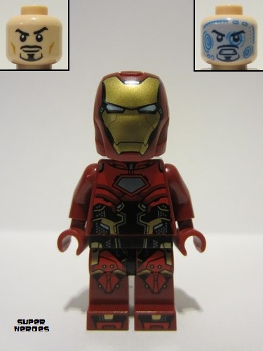 lego 2023 mini figurine sh914 Iron Man Mark 64 Armor 