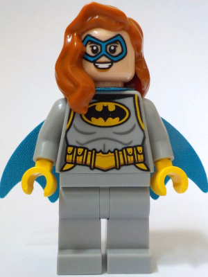 lego 2024 mini figurine sh0965 Batgirl Light Bluish Gray Suit 