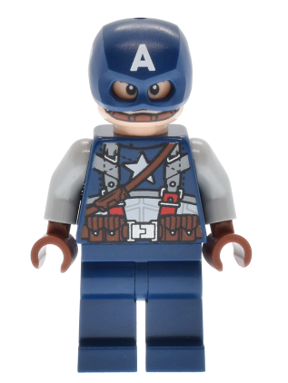 lego 2025 mini figurine sh1011 Captain America