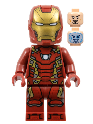 lego 2025 mini figurine sh1017 Iron Man