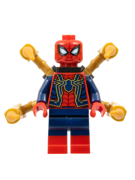 lego 2025 mini figurine sh1047 Iron Spider Skeleton Arms with Barbs 