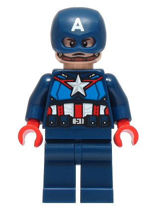 lego 2025 mini figurine sh1093 Captain America