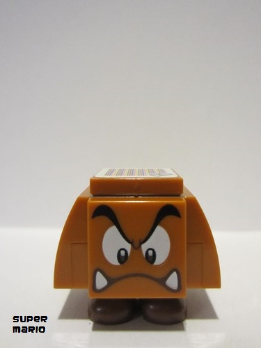 lego 2020 mini figurine mar0035 Goomba Angry, Looking Down 