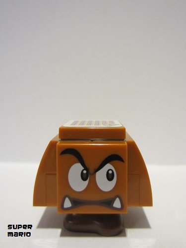 lego 2021 mini figurine mar0051 Goomba Angry, Looking Left 