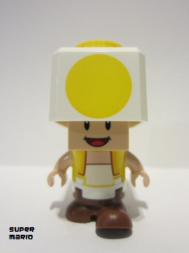 lego 2022 mini figurine mar0113 Yellow Toad  