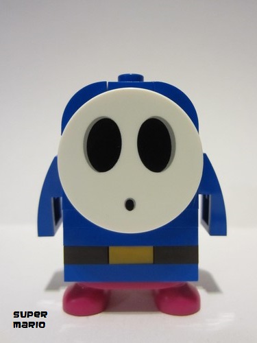 lego 2022 mini figurine mar0131 Blue Shy Guy  