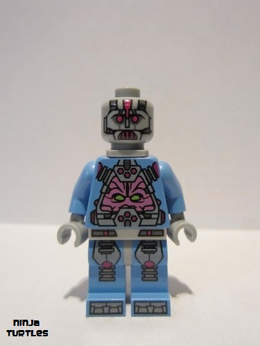 lego 2013 mini figurine tnt006 The Kraang Medium Blue Exo-Suit Body with Jet Pack 