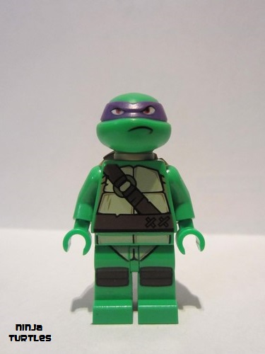 lego 2013 mini figurine tnt019 Donatello Frown 