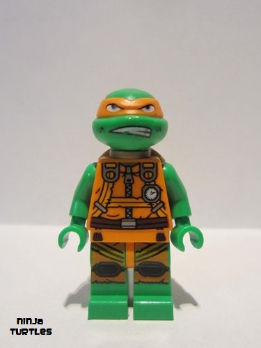 lego 2014 mini figurine tnt029 Michelangelo Jumpsuit 