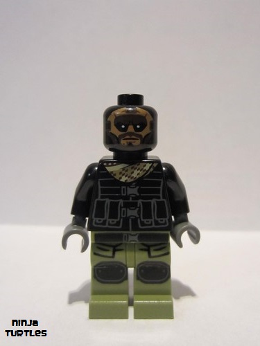 lego 2014 mini figurine tnt048 Foot Soldier Tactical Gear, Face Mask (Movie Version) 