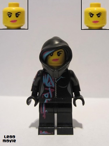 lego 2014 mini figurine tlm017 Wyldstyle With Hood 